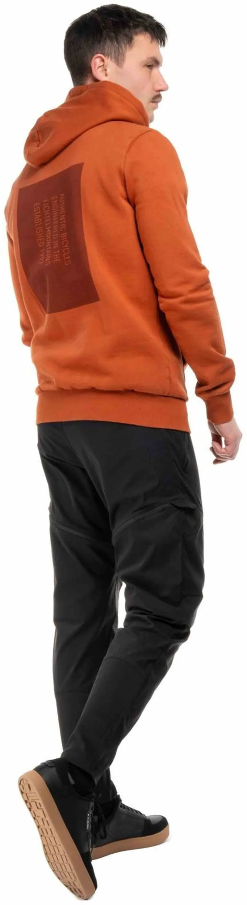 Cube Organic Hoodie Roots in Red-5